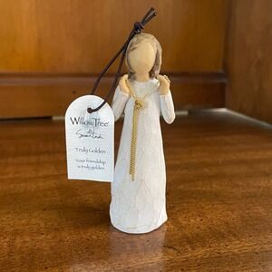 Willow‎ Tree Truly Golden Ornament Friendship Gift Susan Lordi Demdaco 2014 NEW